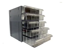 Comprar Gaveteiro Organizador Cinza Multiuso Novo Magus Cg508/5 no Mercado Livre