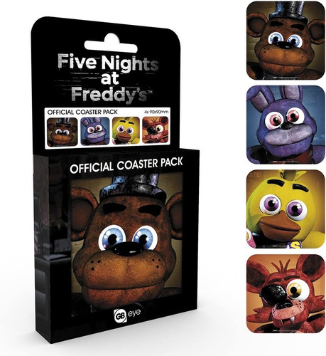 Gb Eye Ltd Five Nights At Freddys - Posavasos (corcho, 3.7 X