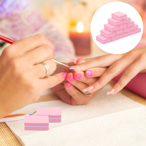 Limadora De Uñas De Vidrio, Esponja, Herramienta Para Limar
