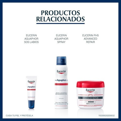 Pomada reparadora de pele extra seca Aquaphor Eucerin 55ml -