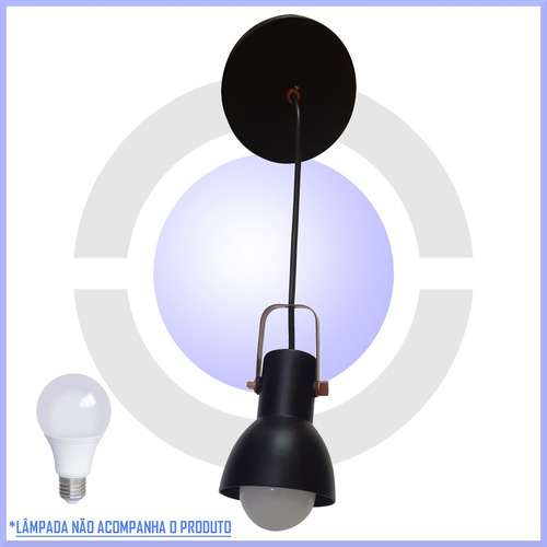 Imagem 3 de 7 de Pendente Articulado Direcionavel Em Aluminio - Bocão