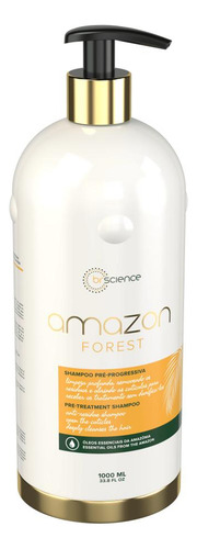 Shampoo Pré Progressiva Amazon Forest Brscience 1000ml