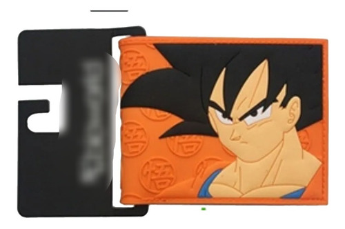 Cartera Goku Dragon Ball Pu Texturizada Bioworld