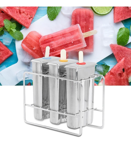Hogar De Acero Inoxidable 304 Helado Molde Diy Con Cleani
