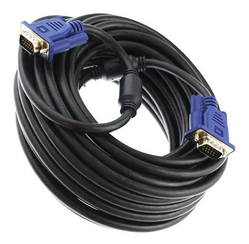 Imagen 1 de 6 de Cable De Monitor Vga A Vga De 10 Metros Para Laptop O Pc