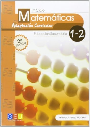 Matematicas 1 -2 Eso - Jimenez Hornero Maria Del Pilar