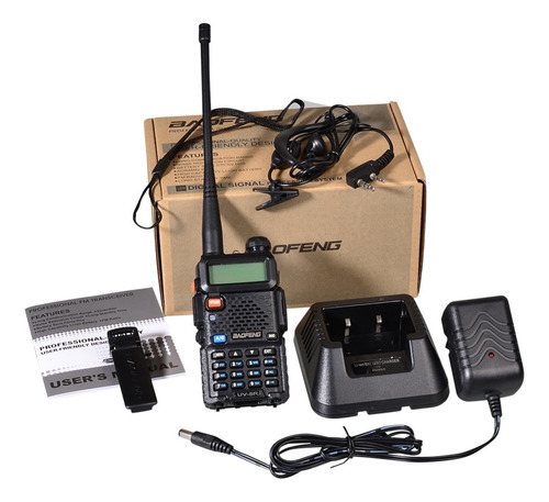Radio Portátil Transmisor Baofeng Uv5r 8w Dualband Digital