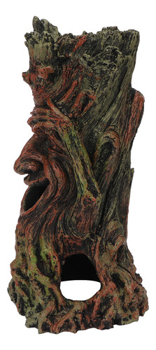 Estatua De Árbol De Acuario, Decoración De Raíces, Simulació