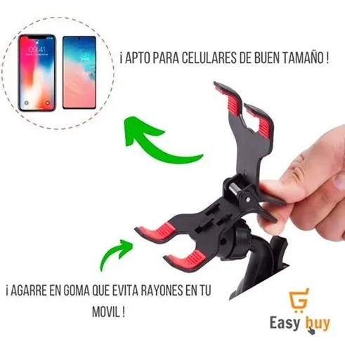 Soporte Celular Brazo Flexible Pinza Ajustable Android Iphon