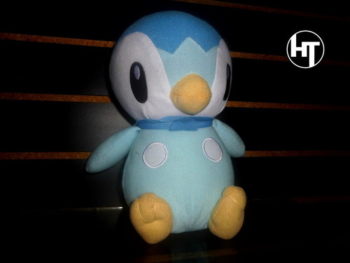 Imagen 8 de 8 de Pokemon, Piplup, Peluche, Original Toy Factory, 10 Pulgadas.