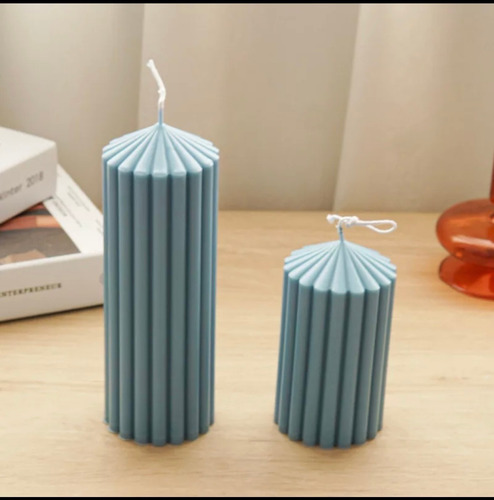 Velas Cirios Decorativos, Aromáticos, Elegantes, Artesanal