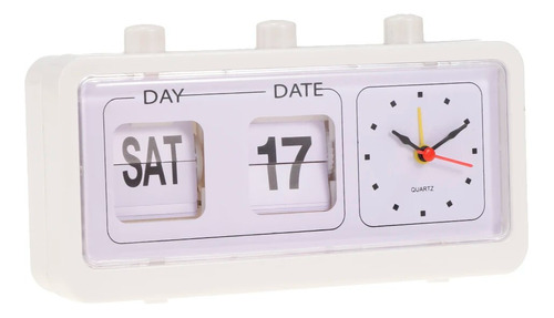 Reloj De Cuarzo Con Alarma Plegable, Calendario Vintage, Pan