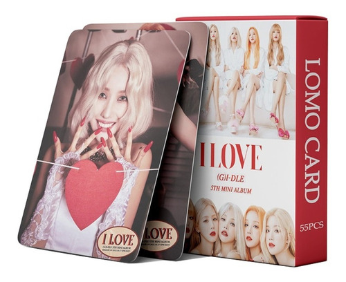 Set 54 Photocards/ Lomo Card (g)-i-dle - I Love Kpop