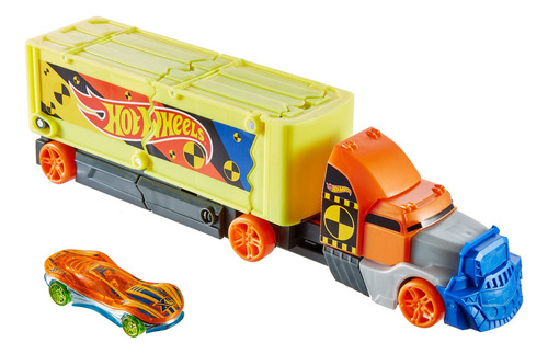 Hot Wheels Action Camión De Choques Y Acrobacias , Vehículo, Autos De Juguete, Pista, Edad: 3+, Gck39