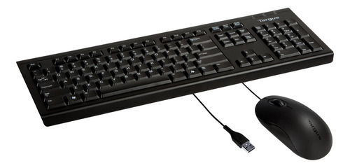 Combo De Teclado Y Mouse Con Cable Usb Para Windows Y Mac