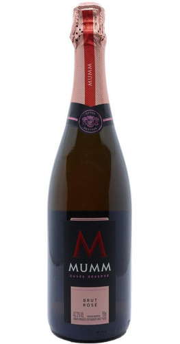 Espumante Mumm Cuvee Brut Rose 750ml