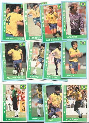 Álbum Coleção Completa Cards Copa Do Mundo 94 Futebol -1994