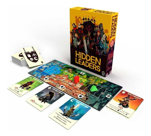 Juego De Mesa De Líderes Ocultos: Juego De Deducción Y Estra