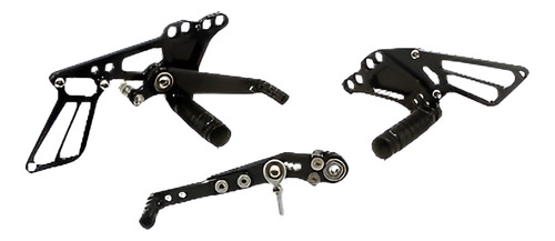 Pie Cnc Billete Rearset Clavijas Para Suzuki Gsxr1000 2009-2