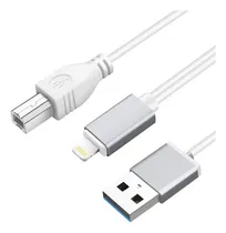 Comprar Cable Midi De Carga Midi Otg De 8 Pines A Usb + Midi + Otg