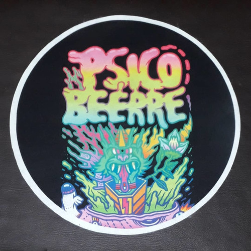 Slipmat Macio Toca Disco Vinil Dj Psych Proteção Lp Novo N3