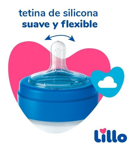 Mamadera Lillo Super Evolution Magia 300ml +6 Meses
