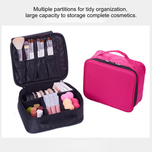 Organizador De Bolsas De Maquillaje De Viaje De Gran Capacid