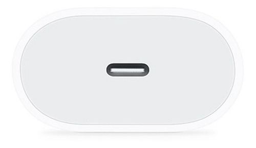 Cargador Fast Apple 20w Para iPhone 16 16 Pro Usb-c A2347 Europeo Color Blanco