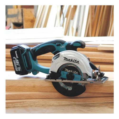Sierra Circular Inalambrica Makita 5 3/8 18v 2bat Cargador
