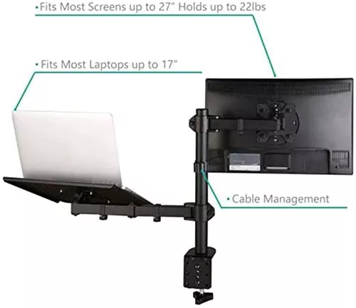 Soporte para portátil (para brazos de monitor) - Fabricante taiwanés de  alta calidad de soportes para portátiles (para brazos de monitor)