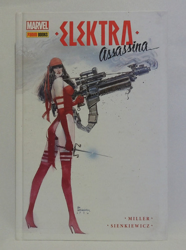 Hq Encadernado Marvel Elektra Assassina Frank Miller Panini