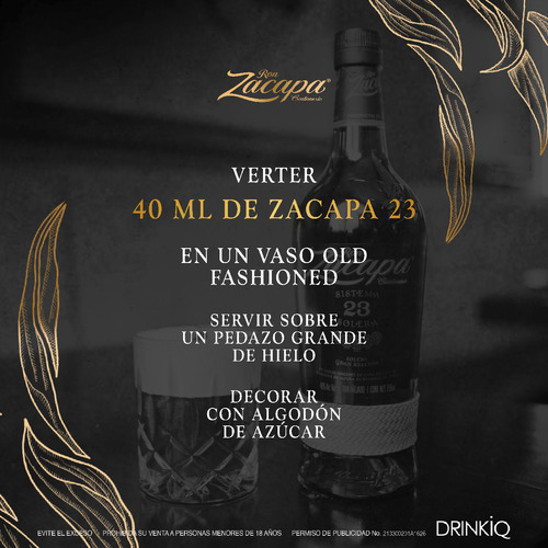 Imagen 4 de 4 de Ron Zacapa 23 Years 750ml