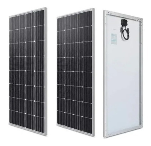 Pack X2 Panel Solar Monocristalino Fotovoltaico 12v 200w