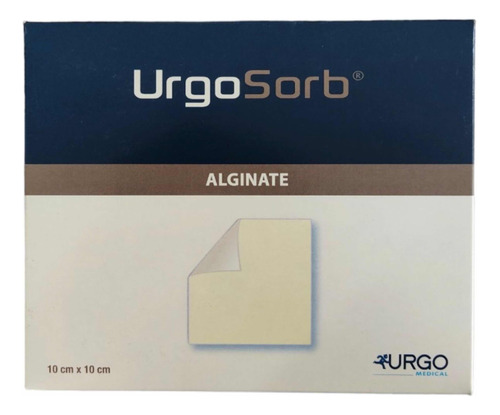 Caja De 10 Aposito Urgosorb 10x10 Alginato 