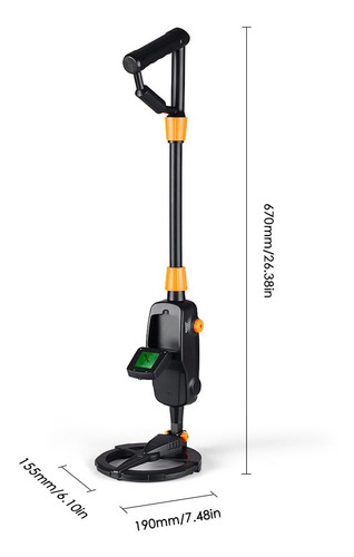 Detector De Metales Portátil Ligero Para Niños Gold Digger