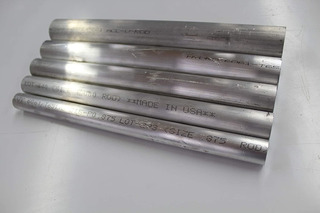 Barra de aluminio de 18 a 50 mm de diámetro 3.3206 barra redonda AlMgSi0.5 varilla de aluminio material redondo  2 Met 