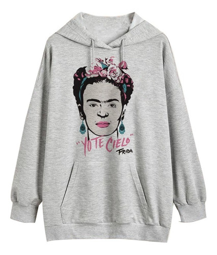 Buzo Frida Kahlo Yo Te Cielo Frizado Algodon Unisex