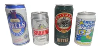 Comprar Lote Com 4 Latas Antigas De Cerveja Vazias Coleção Lot10