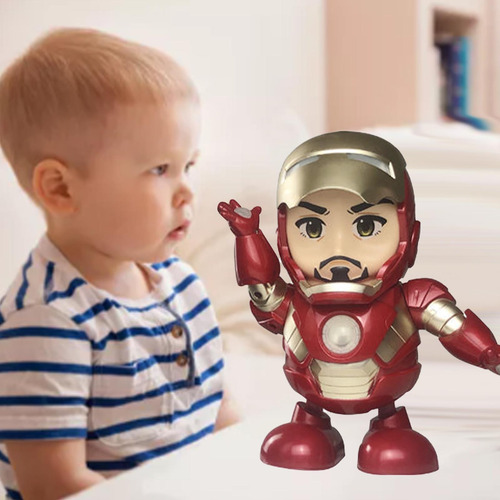 Juguete Robot Musical Interactivo De Personaje Iron Man