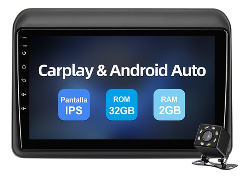 Carplay Radio 2+32gb Para Suzuki Ertiga 2019-2021 Cámara