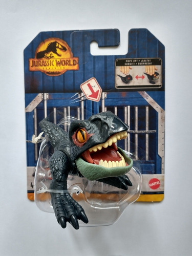 Dinosaurio Uncaged Jurassic World Dominion Figura Snap Squad