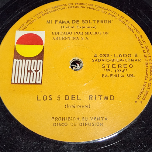 Simple Los 5 Del Ritmo Micsa C4