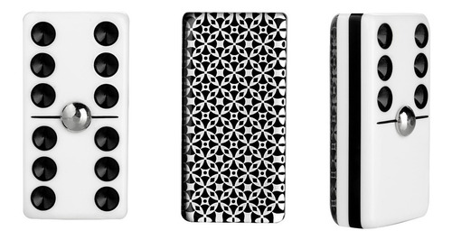 Domino Baraja Plata + Baraja Faisan Española Azul + Cubilete