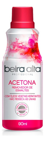 Removedor De Esmaltes Acetona Beira Alta 90ml