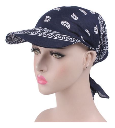 (zq) Bandana Preajustada Unisex Con Visera, Turbante, Gorro