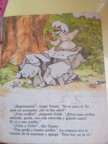 Taram Y El Caldero Mágico Disney (Usado)