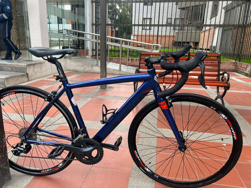 Bicicleta De Ruta Color Azul Oscuro, Estado 9/10 