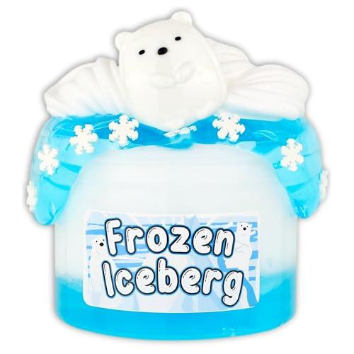 Slime Frozen Iceberg Transparente Texturizado Para Niños