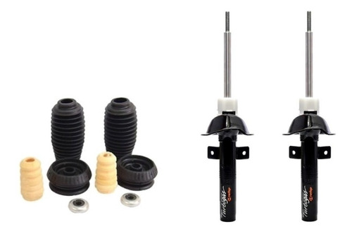 Kit Amortecedor Fiesta 96/04 Diant Coxim C Rolamento Axios  