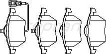 Pastillas De Freno Delanteras Audi A3 1.8 1996-2003